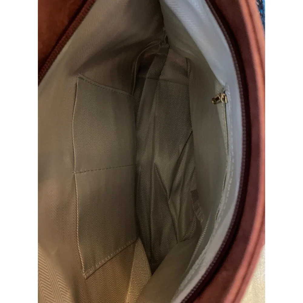 Ely soft possibly vegan/leather hobo purse handbag